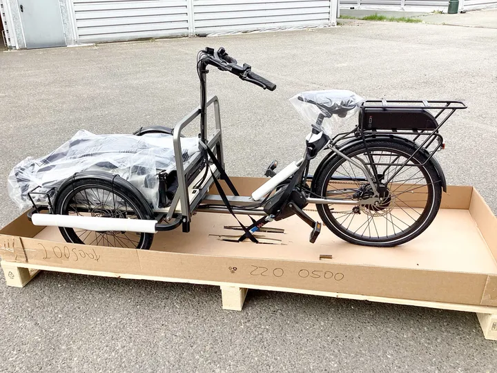 Johansson Fiete Kids Cabin Lastenrad / E-Bike Brose Drive T, Enviolo Nabenschaltung